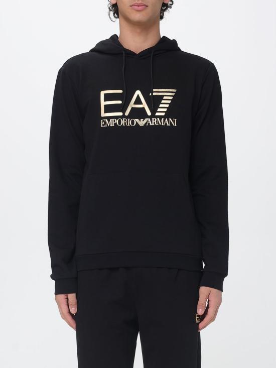 26SS 엠포리오 아르마니 후드 티셔츠 7M001413AF22266 MC004 Black 2