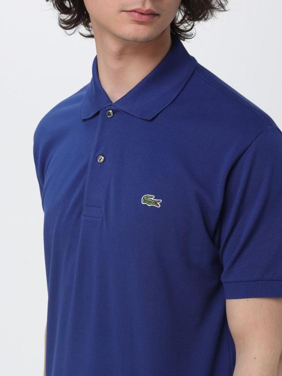 26SS 라코스테 클래식 핏 피케 폴로 셔츠 L1212 F9F Blue - LACOSTE