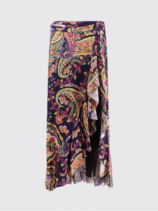 26SS 에트로 롱 스커트 WRFA017699SA4E4 X0884 Multicolor - ETRO