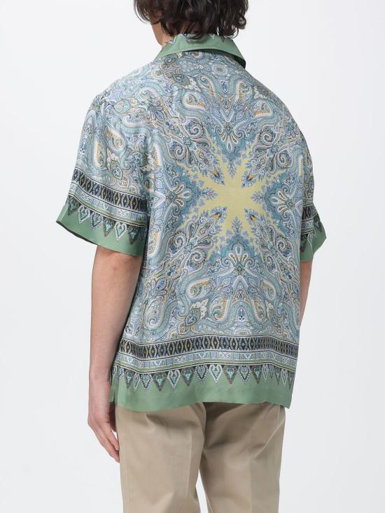 26SS 에트로 셔츠 MRIC001399SP1N8 X0890 Green - ETRO