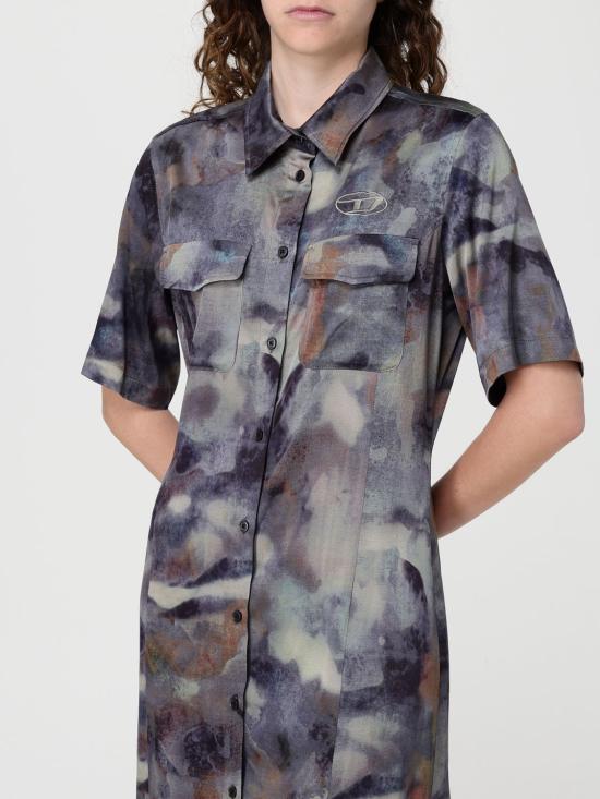 26SS 디젤 롱 원피스 A203230DMBN 8ATA Green - DIESEL