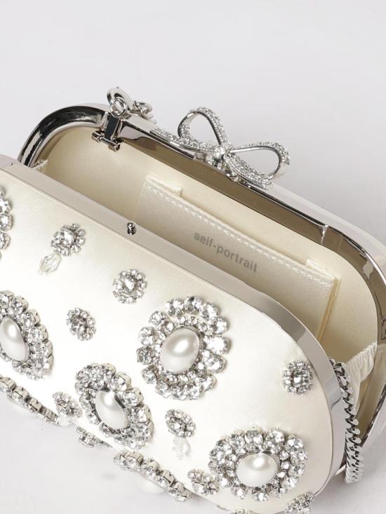 26SS 셀프 포트레이트 클러치/파우치 SS26304BC CREAM Beige - SELF PORTRAIT