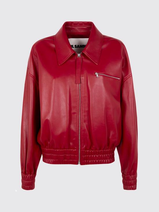 26SS 질샌더 자켓 J02SW0048J07187 618 Red - JIL SANDER