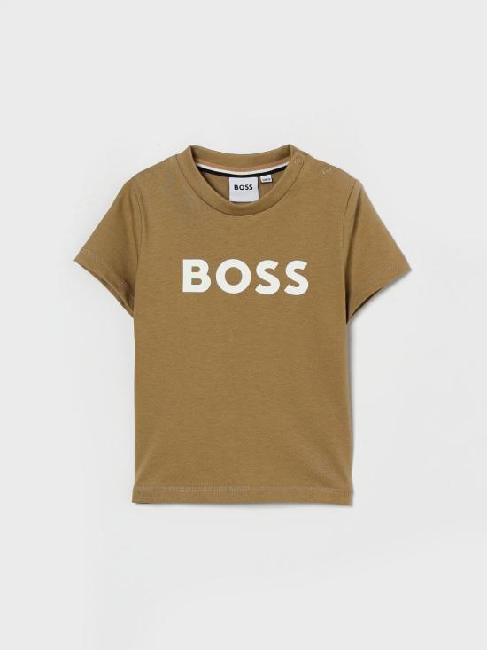 26SS [키즈] 보스 티셔츠 J52712 295 Beige