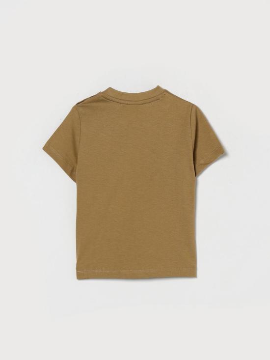 26SS [키즈] 보스 티셔츠 J52712 295 Beige - BOSS