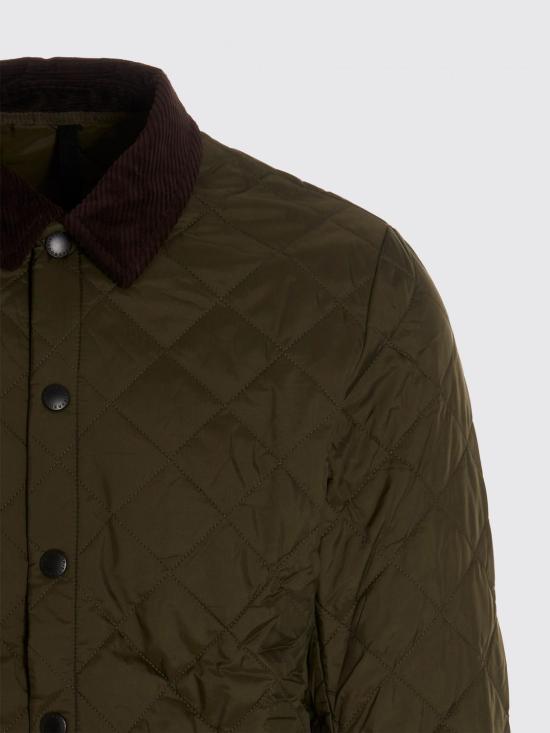 26SS 바버 헤리티지 리데스데일 퀼티드 자켓 MQU0240 OL71 Green - BARBOUR