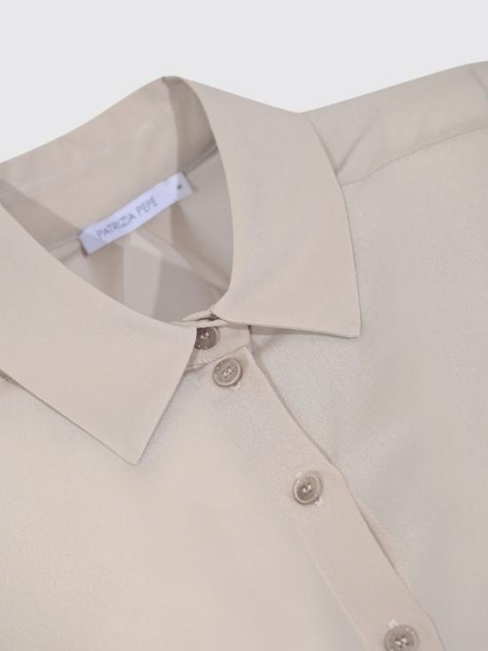26SS 파트리지아페페 셔츠 8C0703A156 S748 Grey - PATRIZIA PEPE