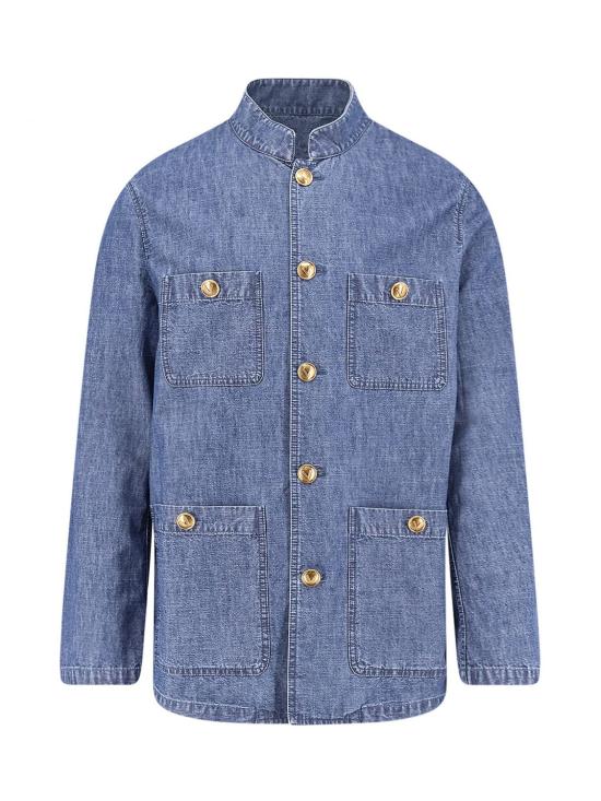 26SS 발렌티노 가라바니 자켓 8V3DCH30AL4 558 Gnawed Blue - VALENTINO GARAVANI