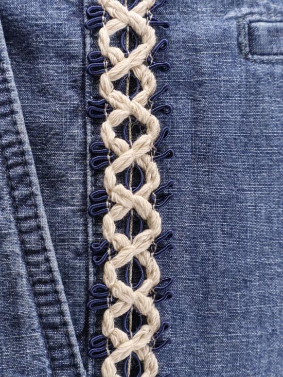 26SS 발렌티노 가라바니 숏팬츠 8V3DD14BAL4 558 Gnawed Blue - VALENTINO GARAVANI