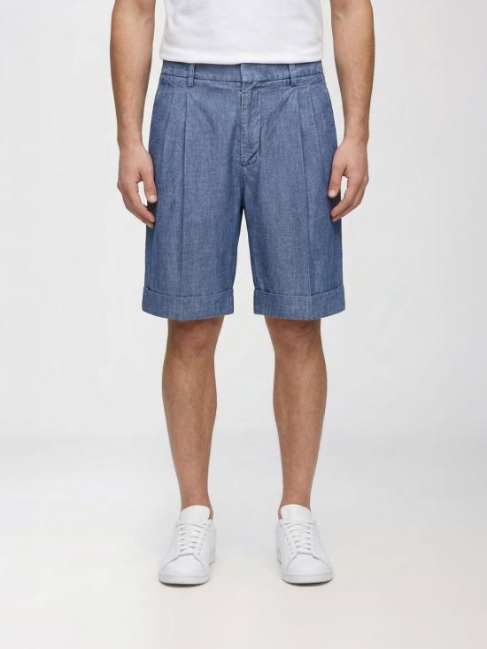 26SS 발렌티노 가라바니 숏팬츠 8V3DD14BAL4 558 Gnawed Blue