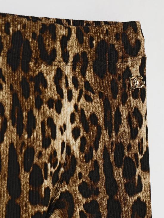 26SS [키즈] 돌체앤가바나 스트레이트 팬츠 L5JPD8HS7Q6 HY13M Multicolor - DOLCE & GABBANA