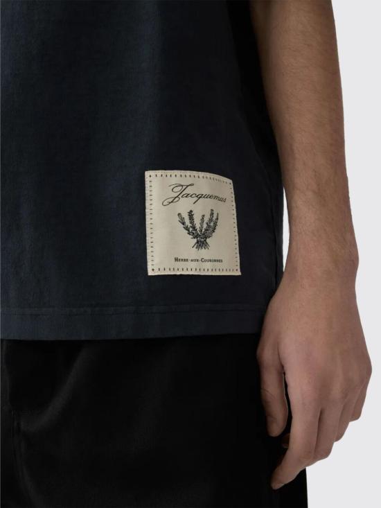 26SS 자크뮈스 반팔 티셔츠 26ETSM00624AJ00045 3EO Navy - JACQUEMUS