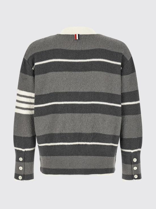 26SS 톰브라운 스웨터 MKC641AY3016 035 Grey - THOM BROWNE