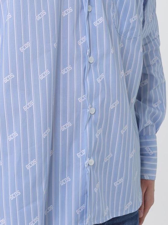 26SS 지씨디에스 셔츠 C1MWOH166B061 733A Blue - GCDS