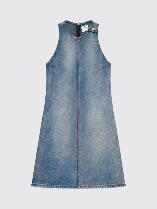 26SS 쿠레쥬 롱 원피스 126DR0791DE0058 7055 Blue - COURREGES