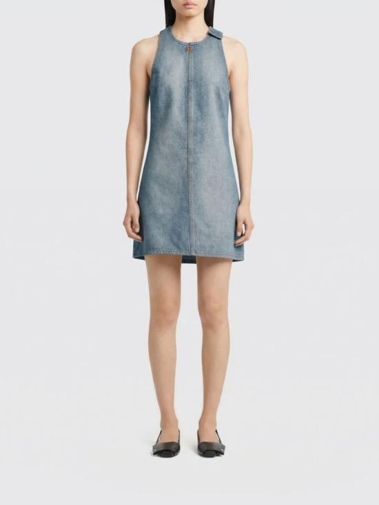 26SS 쿠레쥬 롱 원피스 126DR0791DE0058 7055 Blue