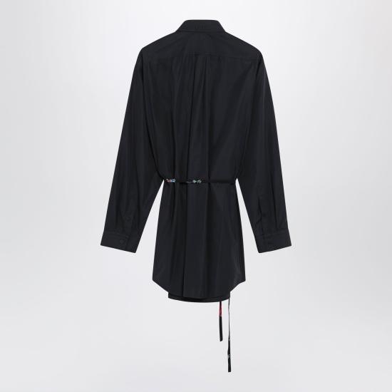 26SS 발렌시아가 미디 원피스 857337TTM12 Black - BALENCIAGA