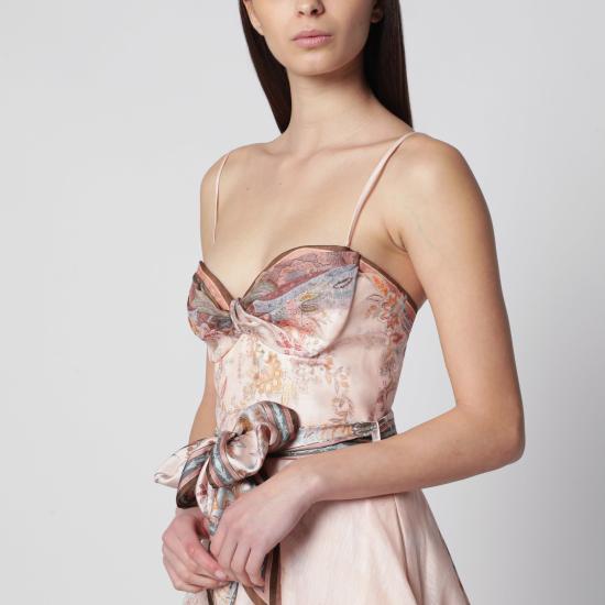 26SS 짐머만 롱 원피스 7477DS262LI Pink - ZIMMERMANN