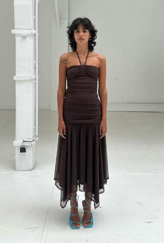  샘디 블라우스 사엠디 엘바 탑 - SAEMDI