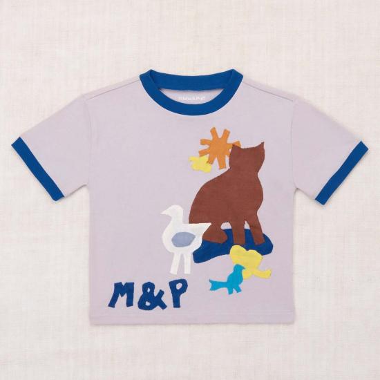  [키즈] Misha & Puff 티셔츠 미샤 & 퍼프 팜 아플리케 티셔츠 (어린이용)