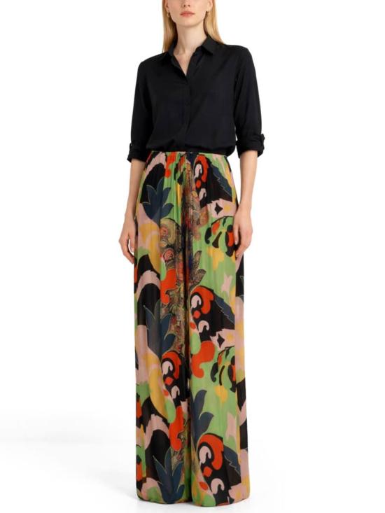  에트로 스트레이트 팬츠 Etro Pantalone Con Stampa Pants Multicolour - ETRO