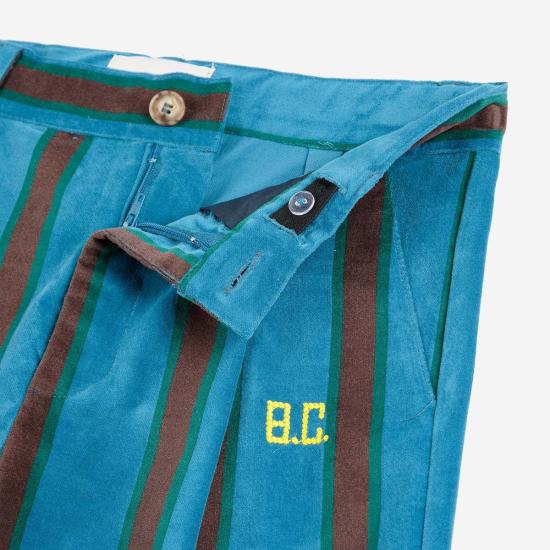  [키즈] 보보쇼즈 팬츠 키즈 보보 초세스 스트라이프 벨벳 치노 - BOBO CHOSES