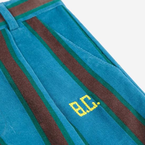  [키즈] 보보쇼즈 스트레이트 팬츠 키즈 보보 초세스 스트라이프 벨벳 치노 - BOBO CHOSES