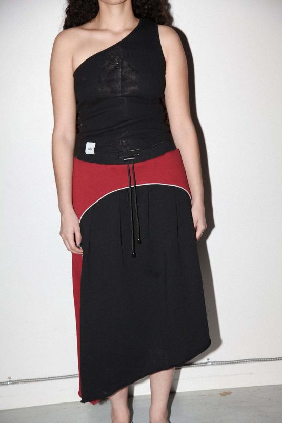  케이코 롱 스커트 Kk Co 오가닉 플리츠 - KKCO