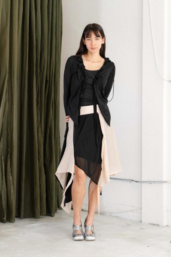  CARO CHIA 미디 스커트 카로 치아 이소도르 - OTHER BRANDS