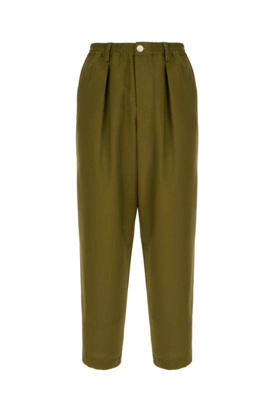 26SS 마르니 스트레이트 팬츠 PUMU0017U6UTW839 00V51 DUSTY OLIVE
