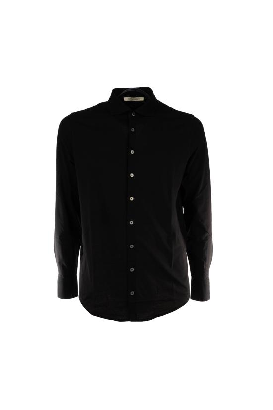 26SS 로렌조니 긴팔 셔츠 29061406L 100 BLACK