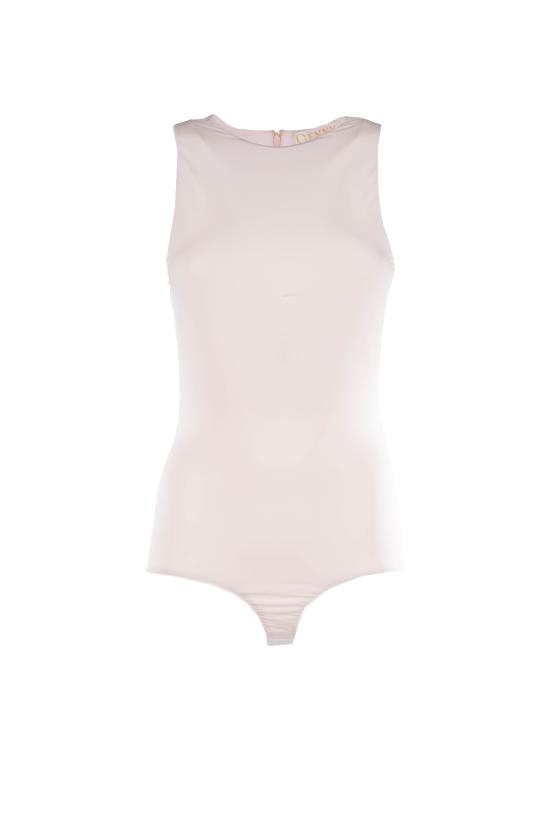 26SS 제니 바디수트 티셔츠 80AJMB96J0217 412 HEAVENLY PINK