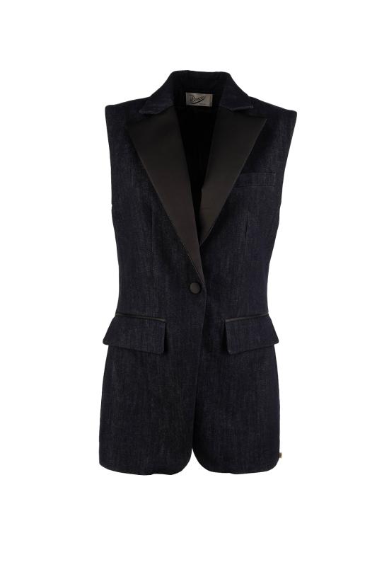 26SS 펜스 베스트 W0042022000D 665 NIGHT BLUE