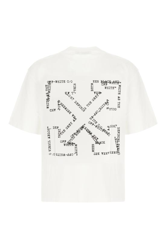 26SS 오프화이트 반팔 티셔츠 OMAA120S26JER00K 1000 WHITE - OFF WHITE