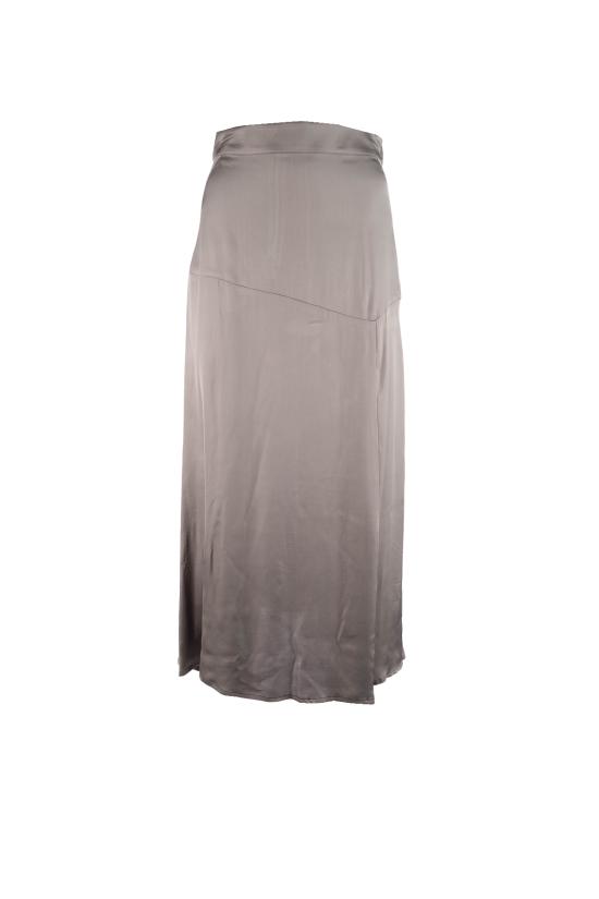 26SS 펜스 롱 스커트 W0046037001T 634 COSMIC GREY