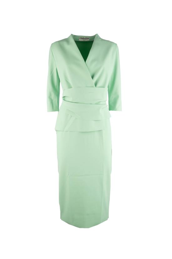 26SS 키아라보니 미디 원피스 ABAGUSIABS 67803 MINT JELLY