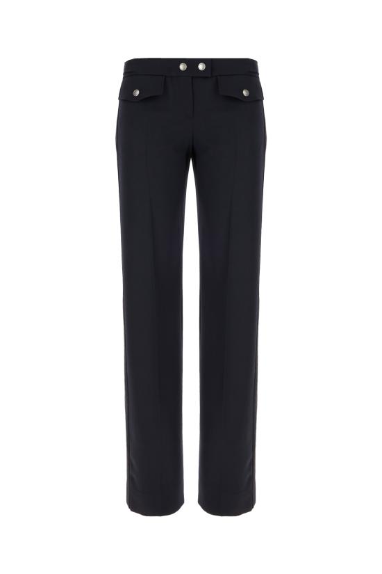 26SS 알렉산더 맥퀸 스트레이트 팬츠 867034QJAAC 4003 NAVY