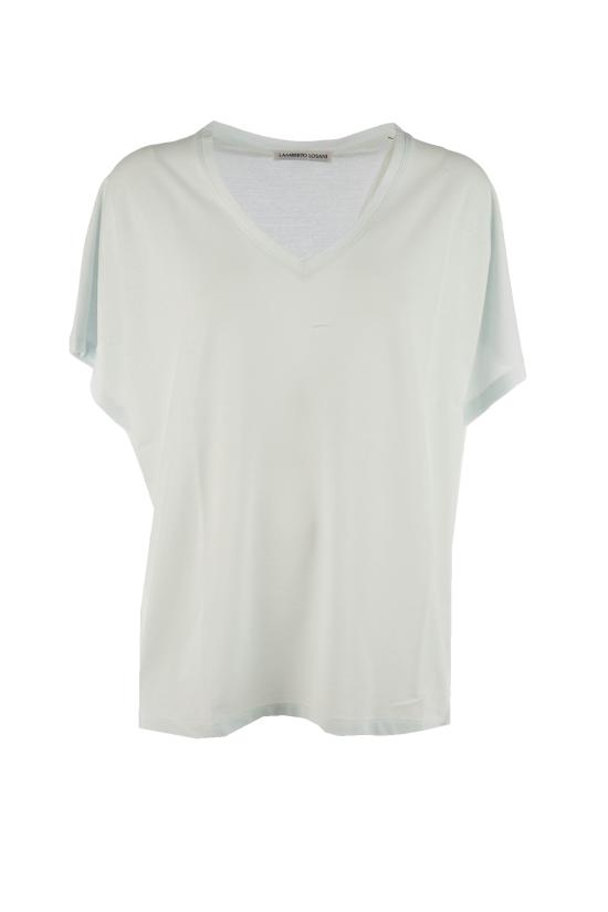 26SS 람베르토 로자니 반팔 티셔츠 401192S26 627 LIGHT BLUE