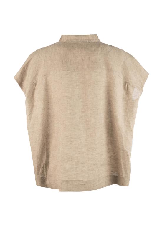 26SS 파비아나 필리피 셔츠 CAD276F762M163 0161 Tortora - FABIANA FILIPPI