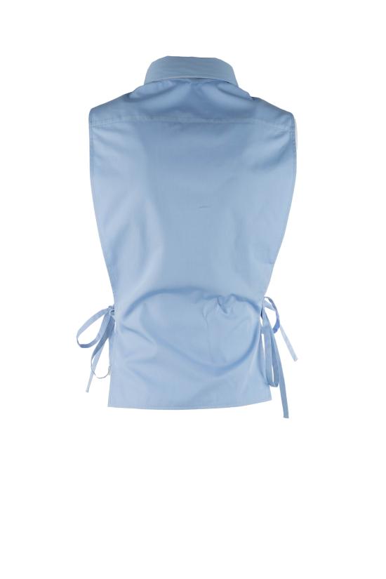 26SS 미우미우 셔츠 MK202419SE F0076 Celeste - MIU MIU