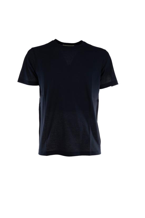26SS 로렌조니 반팔 티셔츠 29061201L 490 NAVY