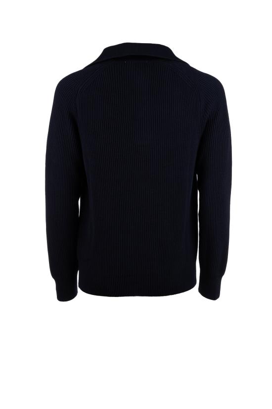 26SS 파울로 라가치니 스웨터 PR74350WH 23 Blu notte - PAOLO RAGAZZINI