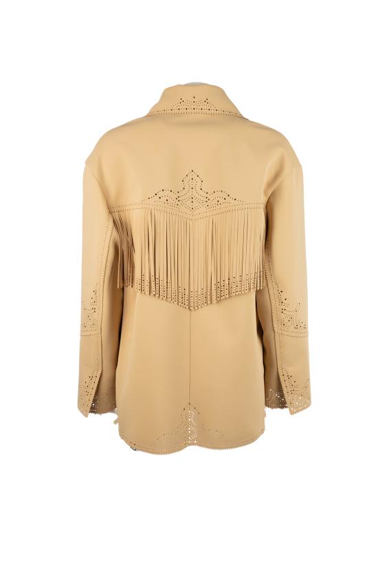 26SS 에르마노 설비노 코트 D486I312ROWQ 61324 Naturale - ERMANNO SCERVINO