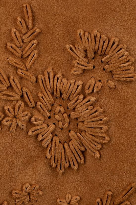 26SS 에르마노 설비노 가죽 자켓 D480D321RIFQ 71044 Naturale - ERMANNO SCERVINO