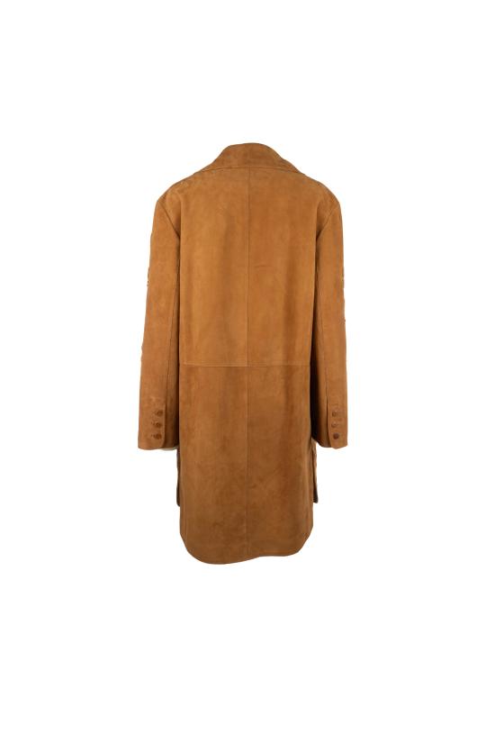 26SS 에르마노 설비노 가죽 자켓 D480D321RIFQ 71044 Naturale - ERMANNO SCERVINO