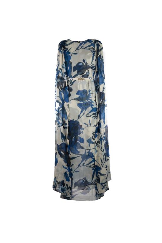 26SS 키아라보니 롱 원피스 ABLSENKAGGBRLZPST STS744V2 CAROLE BLUE