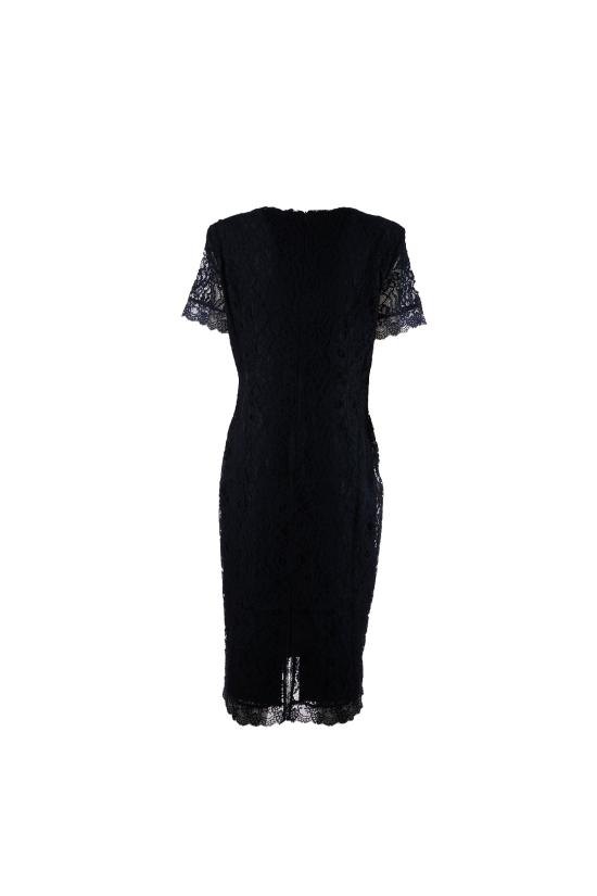 26SS 키아라보니 미디 원피스 ABCLATKALACEZPBS 227 DUSK BLUE - CHIARA BONI