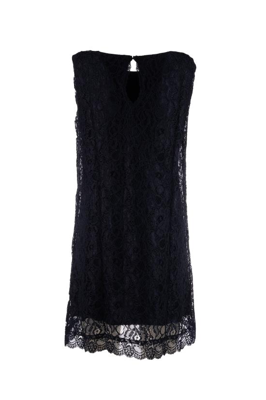 26SS 키아라보니 숏 원피스 ABCESTYNALACESHBS 227 DUSK BLUE - CHIARA BONI