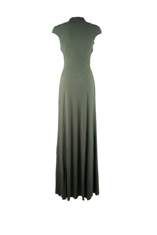 26SS 키아라보니 롱 원피스 ABLZUNILDABISSPLLBS 503 THYME - CHIARA BONI