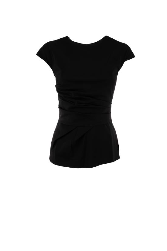 26SS 키아라보니 반팔 티셔츠 TOLISAISJEBS 37 BLACK